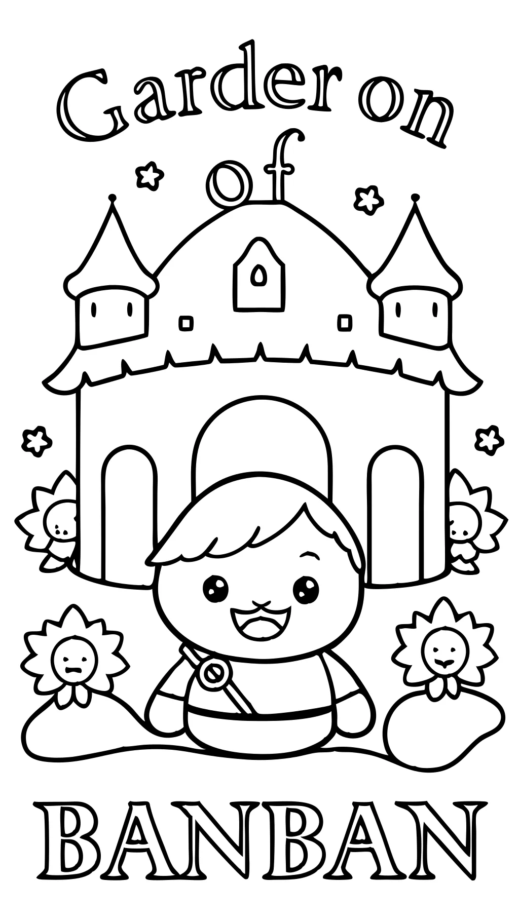 garten of banban coloring pages